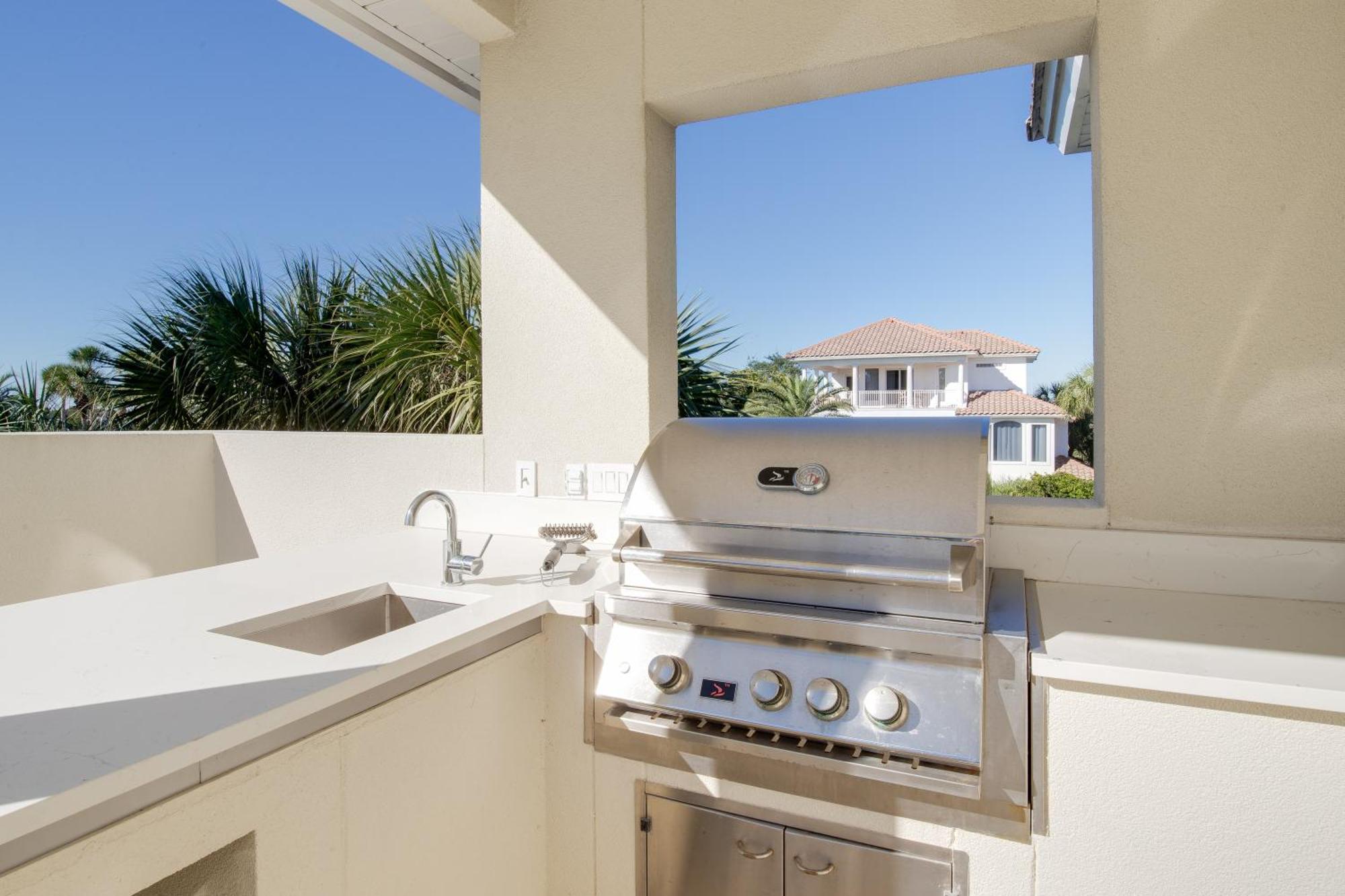 Villa Community Pool, Hot Tub And Beach - Outdoor Kitchen à Destin Extérieur photo